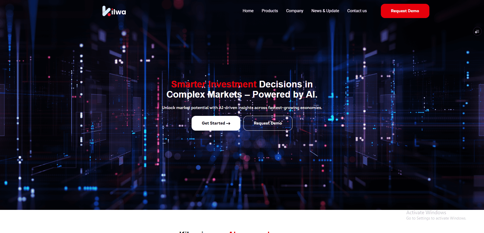 Kilwa - Africa's largest investment agency website platform